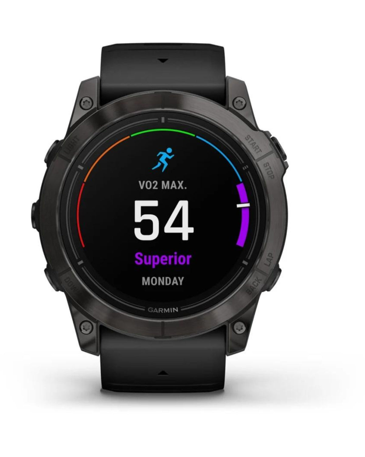 Smartwatch epix™ Pro (Gen 2), Sapphire, Titan DLC Carbon Grey, Curea Neagră, 51 mm