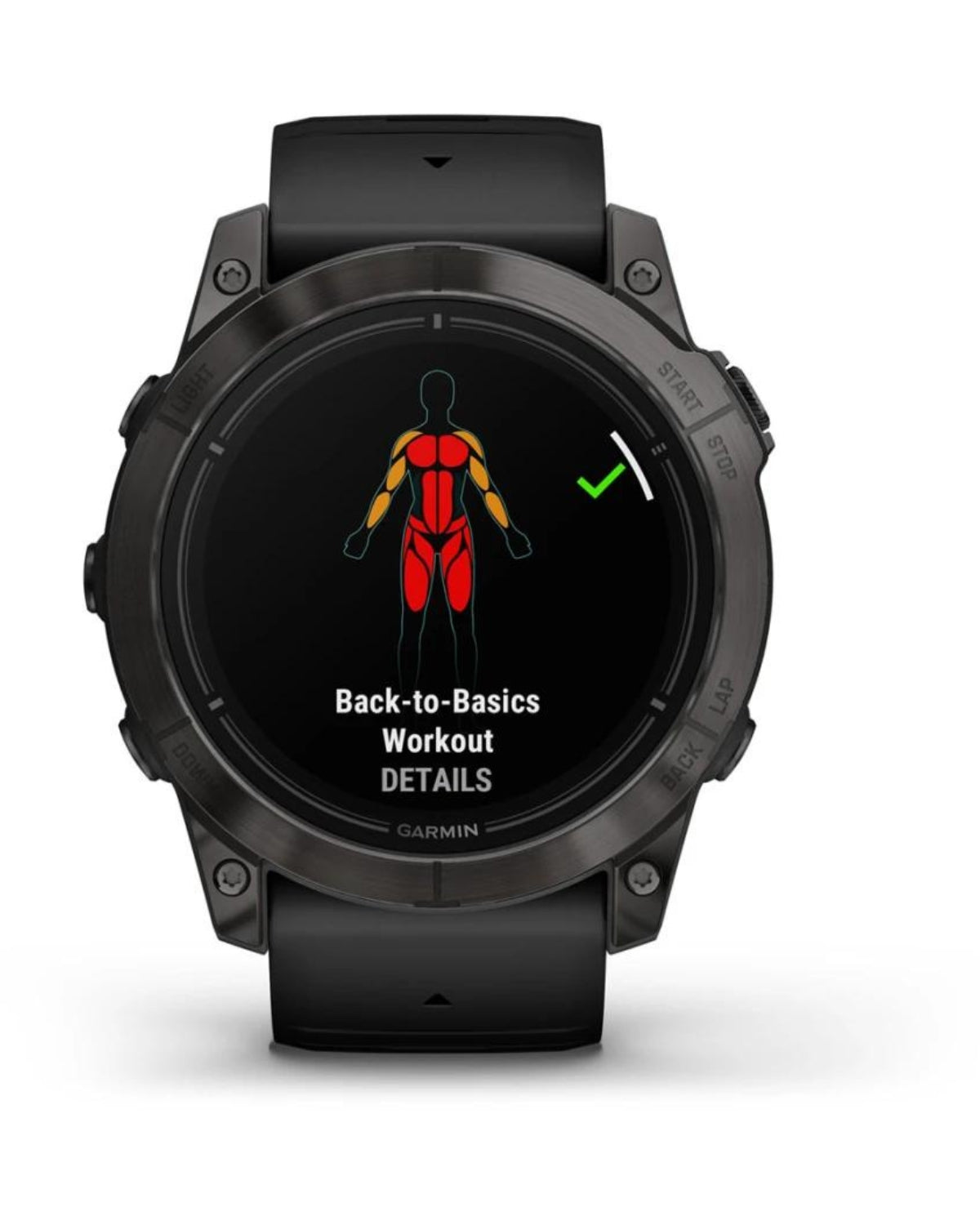 Smartwatch epix™ Pro (Gen 2), Sapphire, Titan DLC Carbon Grey, Curea Neagră, 51 mm
