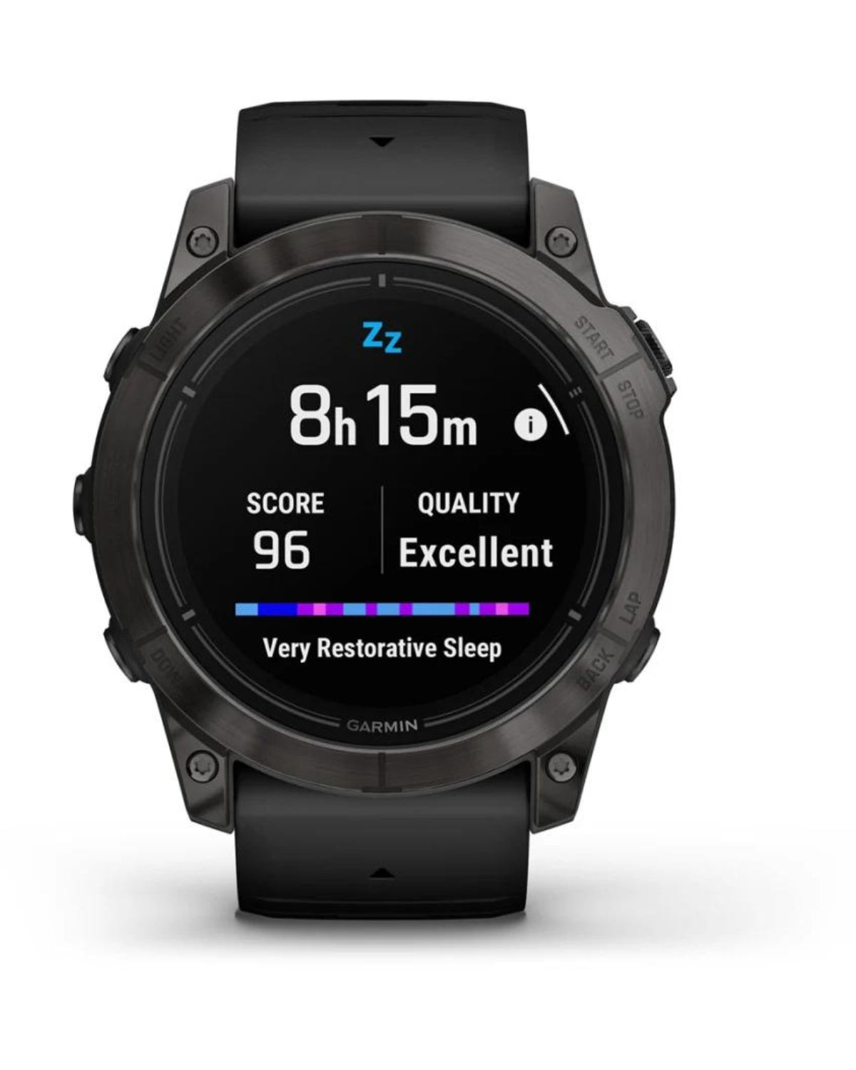 Smartwatch epix™ Pro (Gen 2), Sapphire, Titan DLC Carbon Grey, Curea Neagră, 51 mm