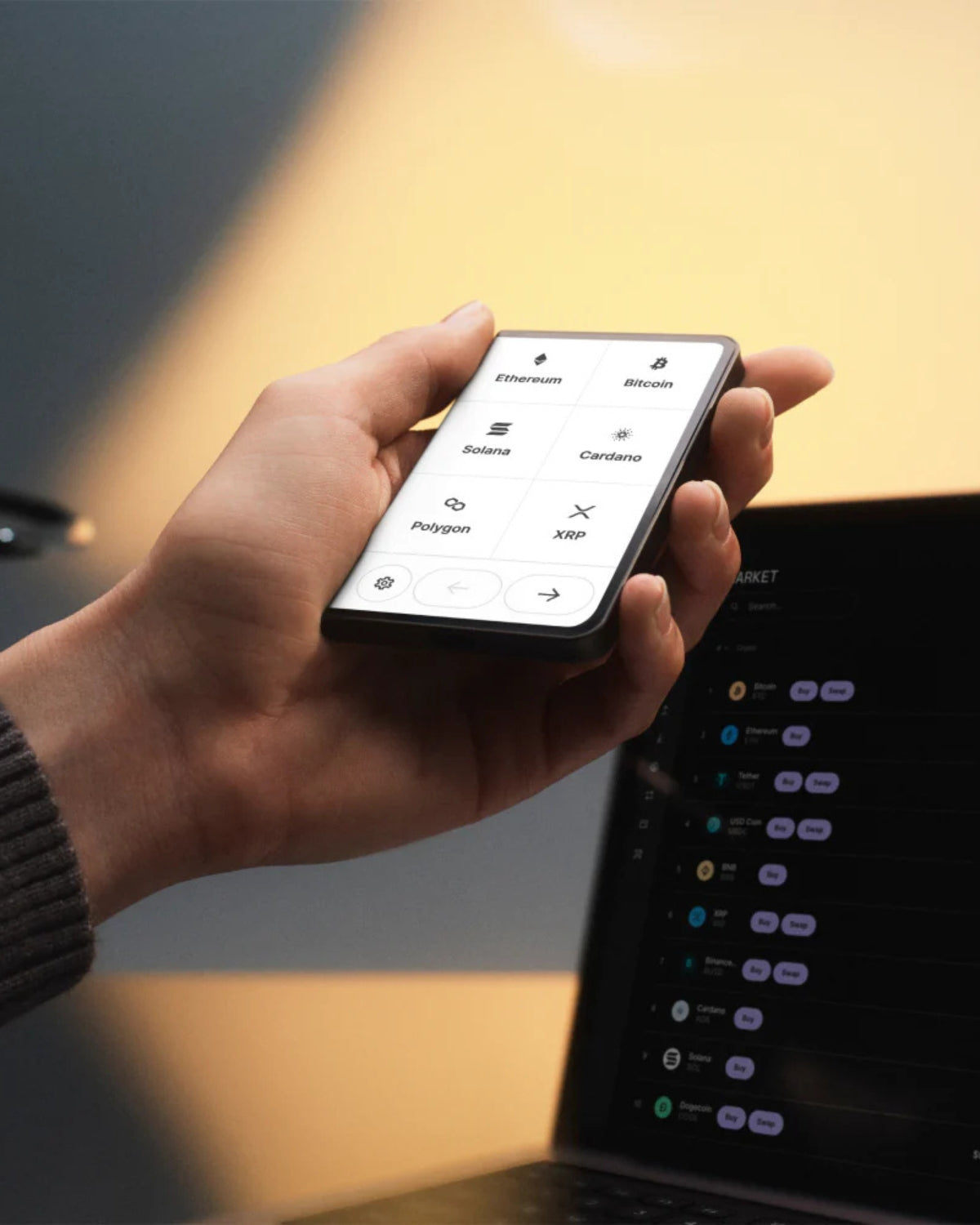 Ledger Stax cu Recovery Key