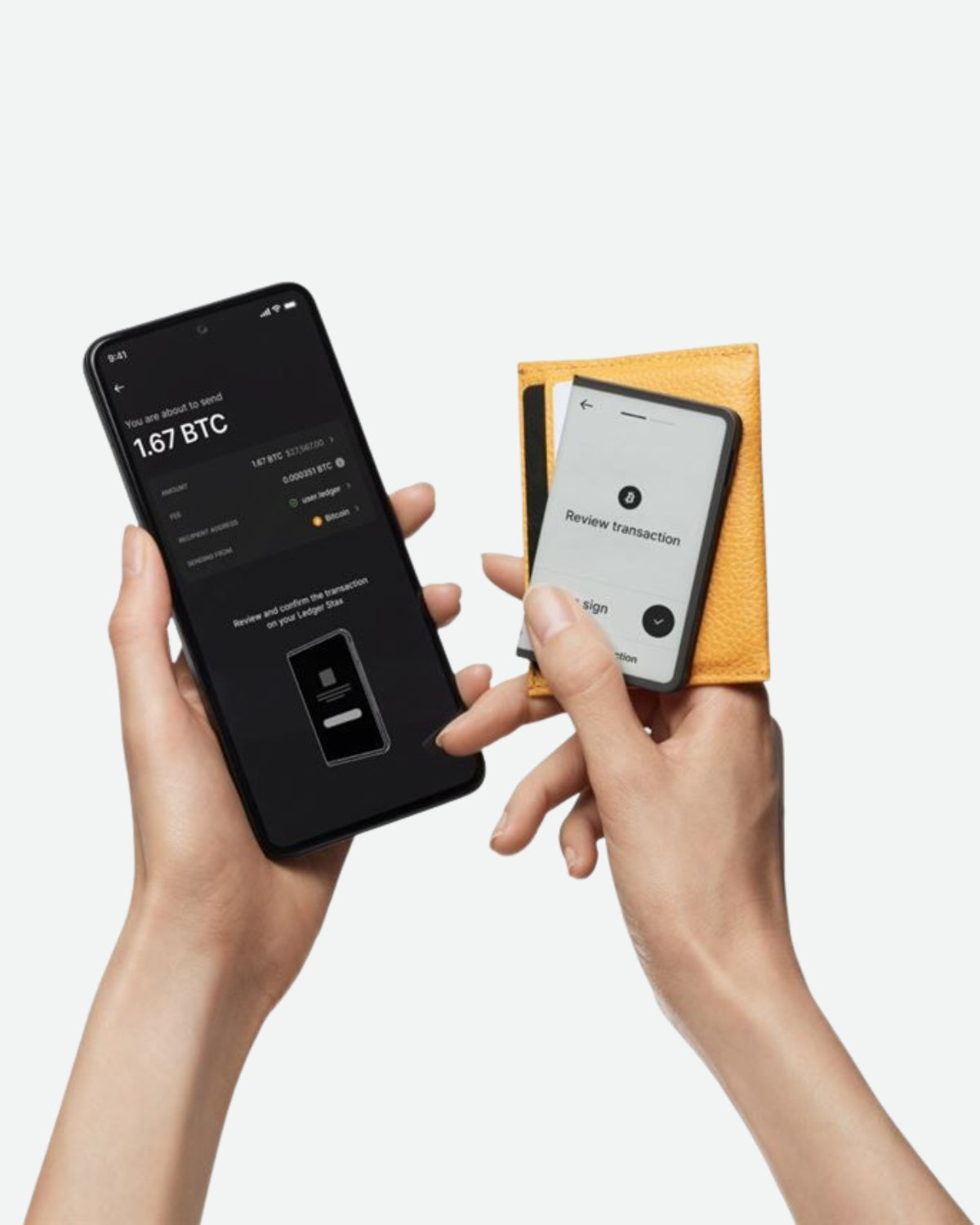 Ledger Stax cu Recovery Key