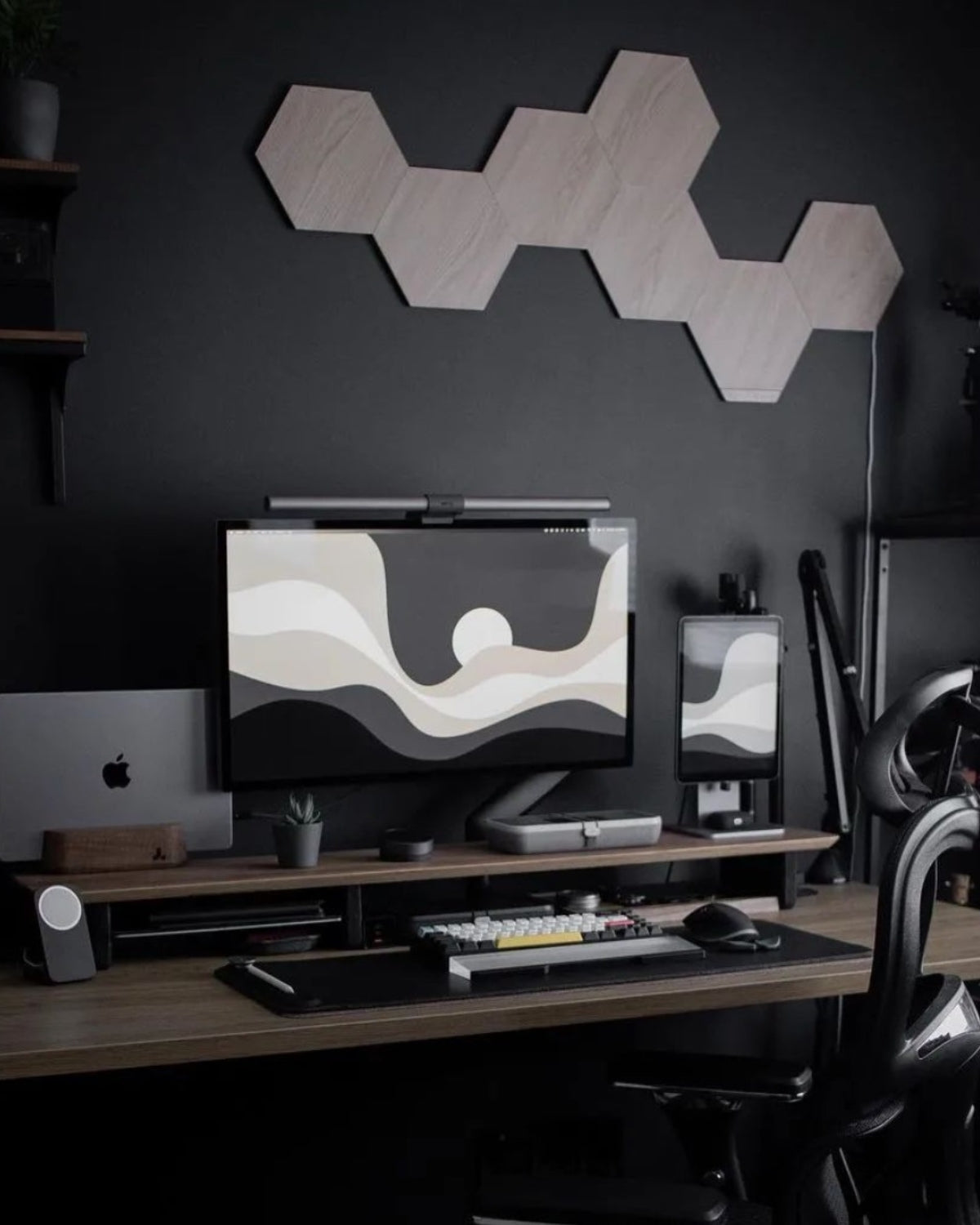 Nanoleaf Elements Hexagons Starter Kit, Wi-Fi, 3 Smart Light Panels Expansion Kit