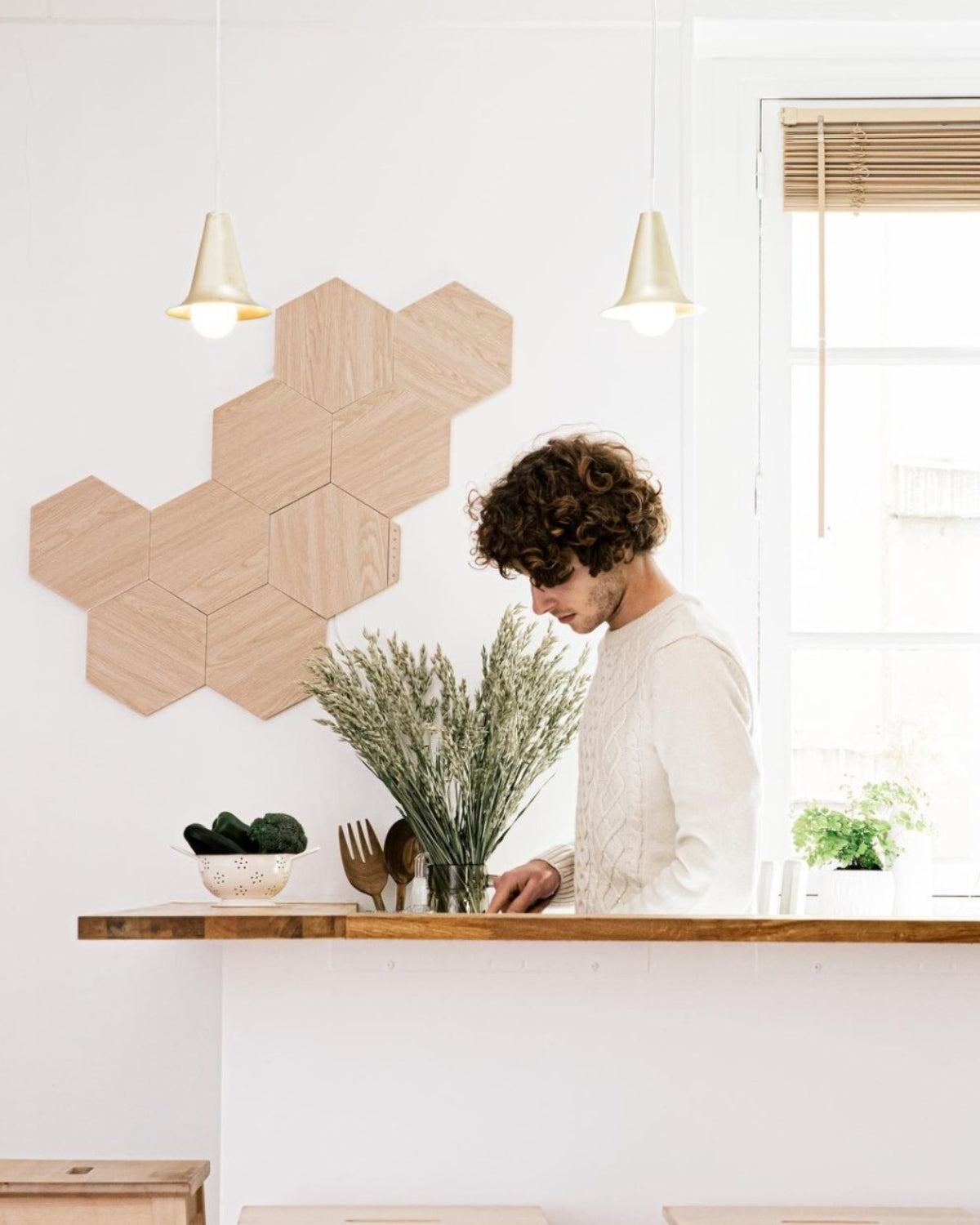Nanoleaf Elements Hexagons Starter Kit, Wi-Fi, 3 Smart Light Panels Expansion Kit