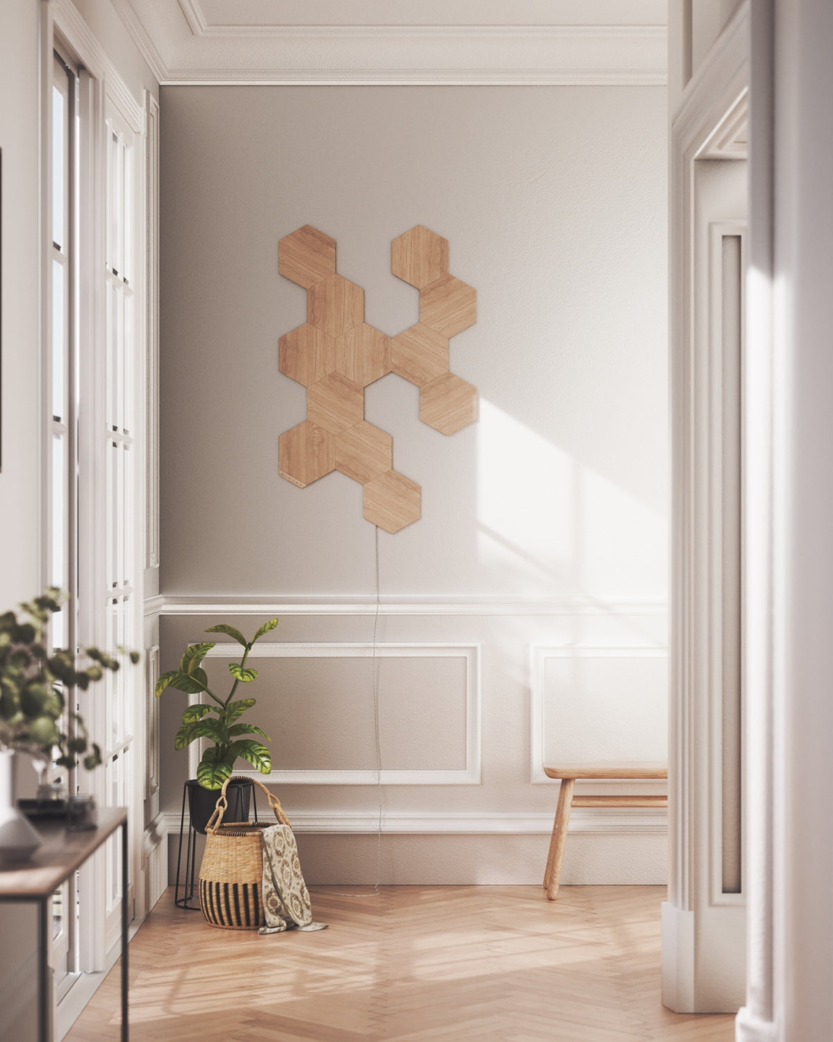 Nanoleaf Elements Hexagons Starter Kit, Wi-Fi, 3 Smart Light Panels Expansion Kit