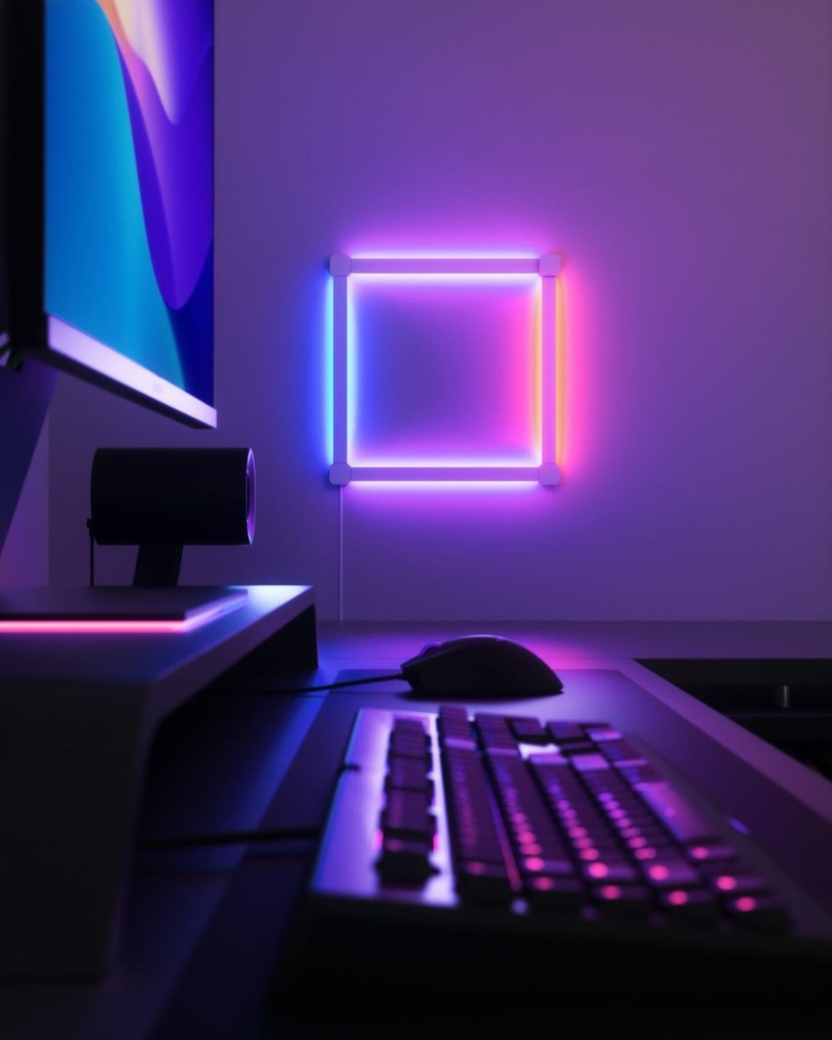 Kit extindere 3 panouri RGBW Nanoleaf Lines Starter Kit, Wi-Fi