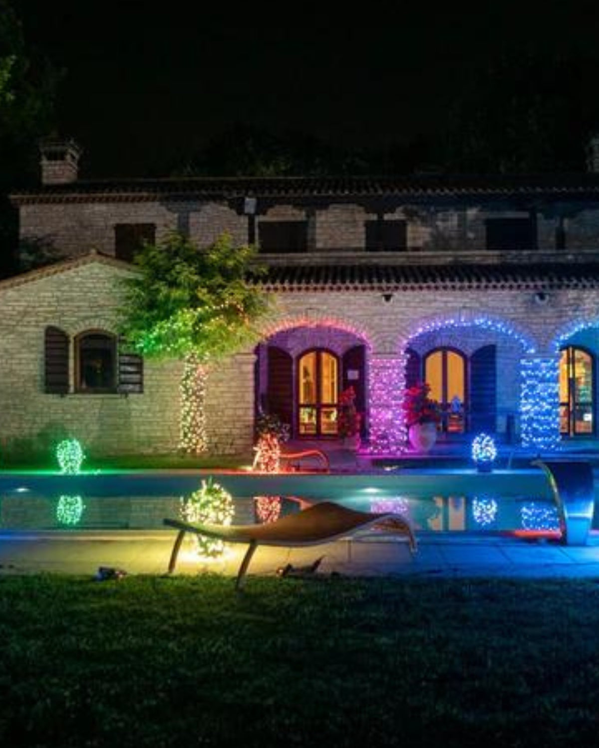 Instalație Smart Twinkly 600 Leduri, RGBW, Bluetooth, Wi-Fi