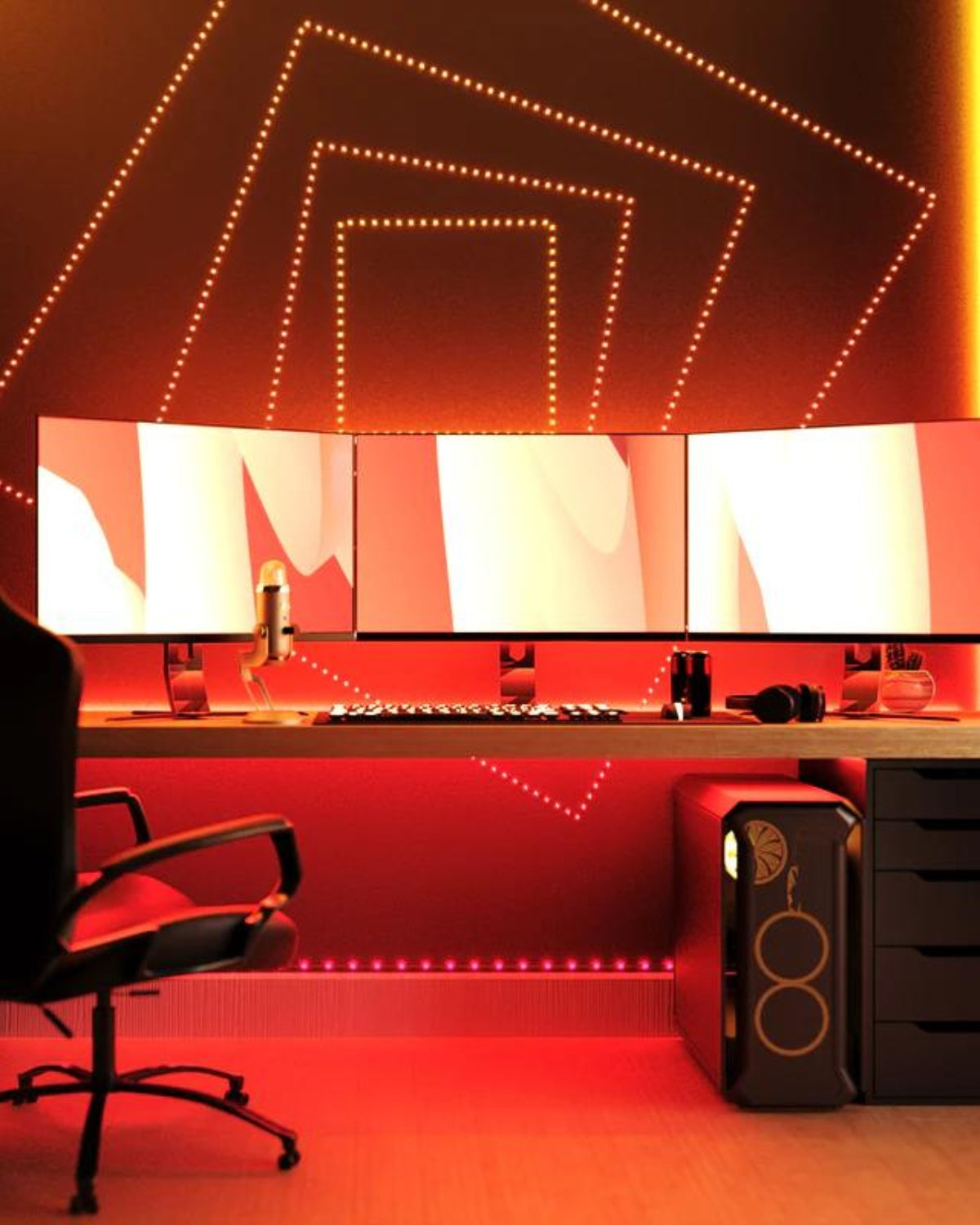 Bandă LED Smart RGB Twinkly Dots, 400 LEDuri, Bluetooth, Wi-Fi, 20 metri, IP44