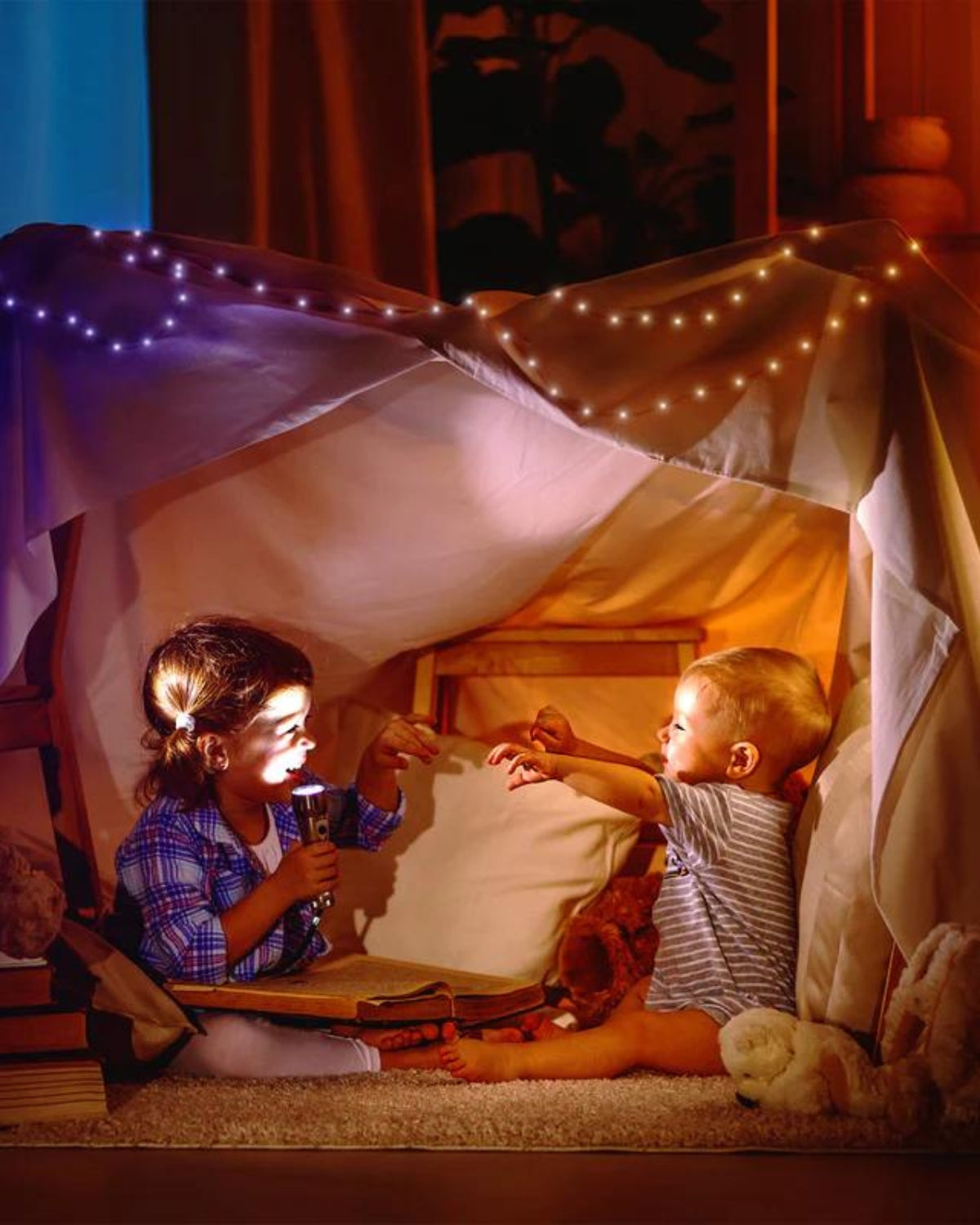 Bandă LED Smart RGB Twinkly Dots, 400 LEDuri, Bluetooth, Wi-Fi, 20 metri, IP44