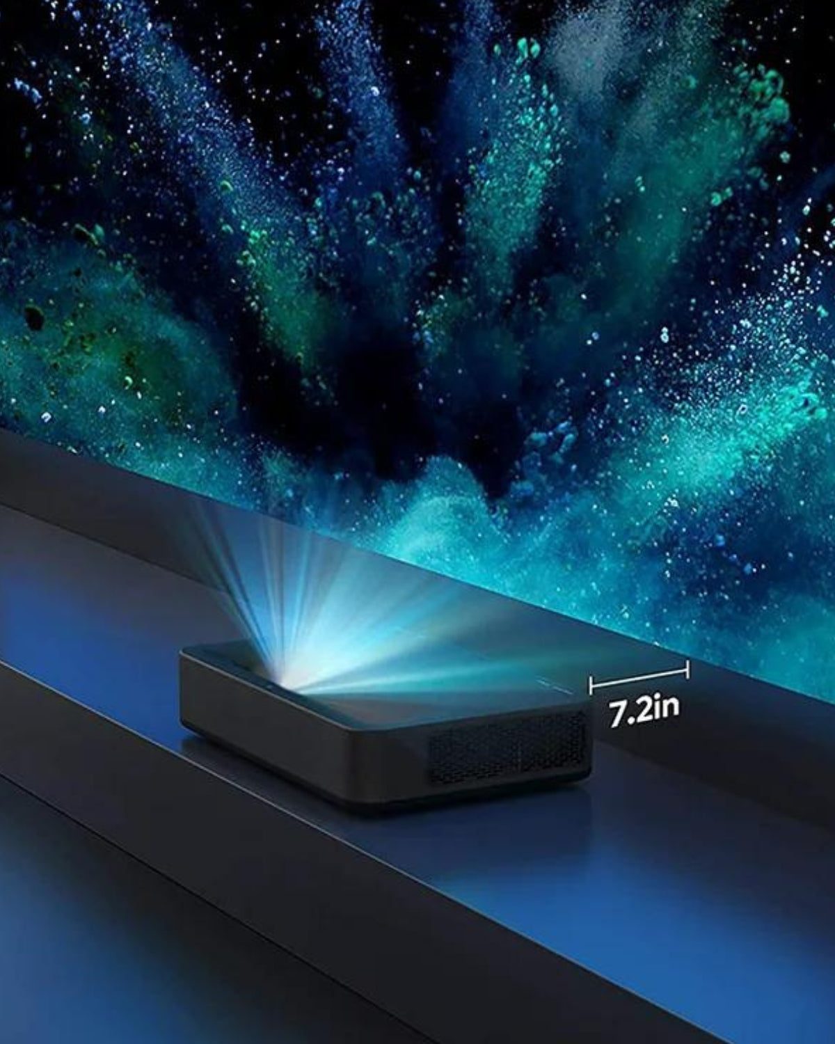 Video proiector Vava 4K UST Laser, Negru