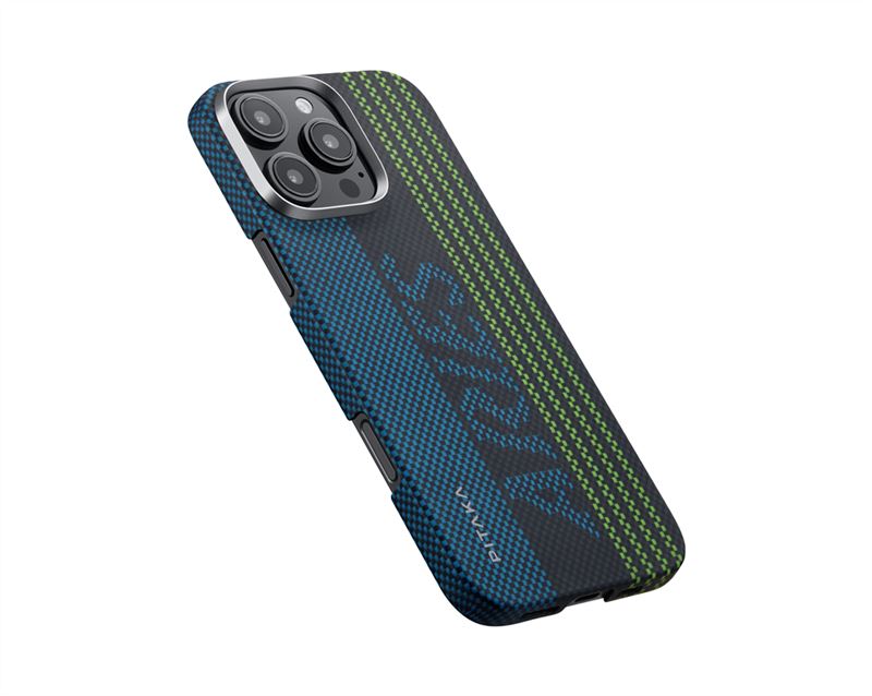 Husă Pitaka × Aries Tactile Woven, Credit card — iPhone 16 Pro
