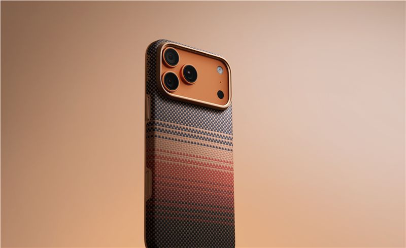 Husă Pitaka Aramid UltraGuard, Sunset — iPhone 17 Pro Max