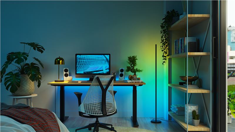 Lampă de podea smart Nanoleaf Matter Smart Multicolor Floor Lamp