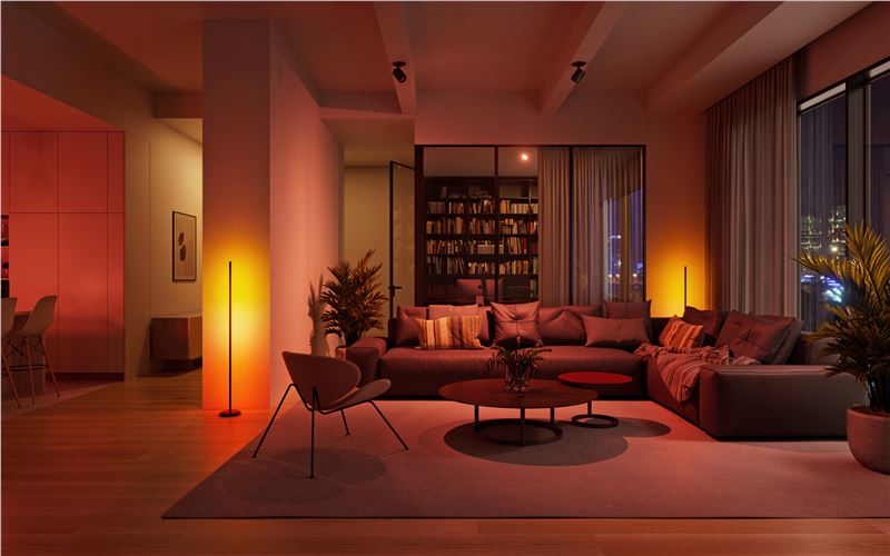 Lampă de podea smart Nanoleaf Matter Smart Multicolor Floor Lamp