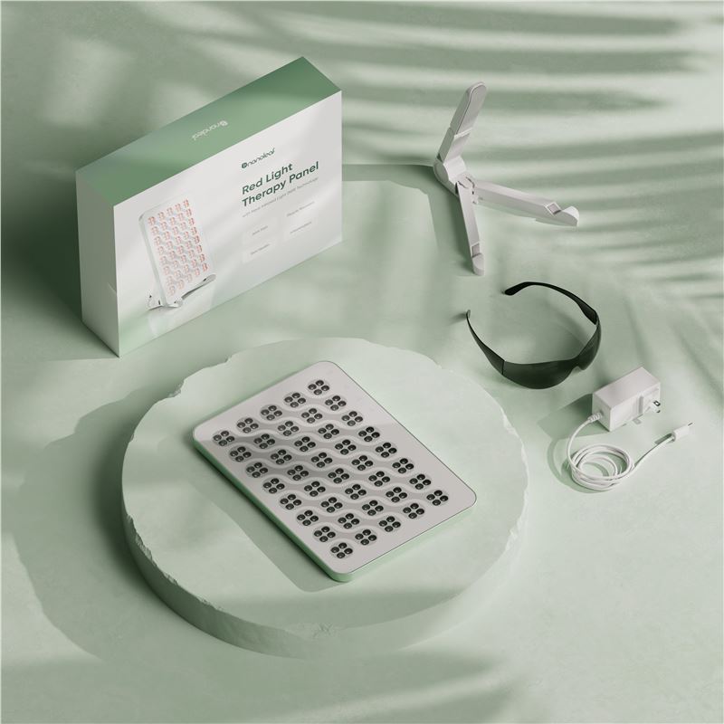 Panou cu lumină roșie și infraroșu Nanoleaf Red Light Therapy Panel