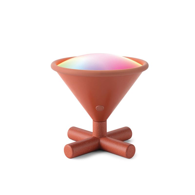 Lampă smart de masă Nanoleaf Smarter IQ Umbra Cono, portocaliu, Wi-Fi