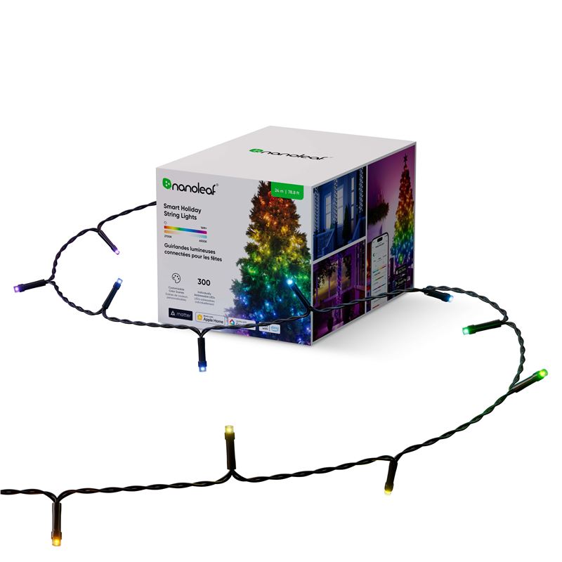 Instalație smart Nanoleaf Matter Smart String Lights, 24 m