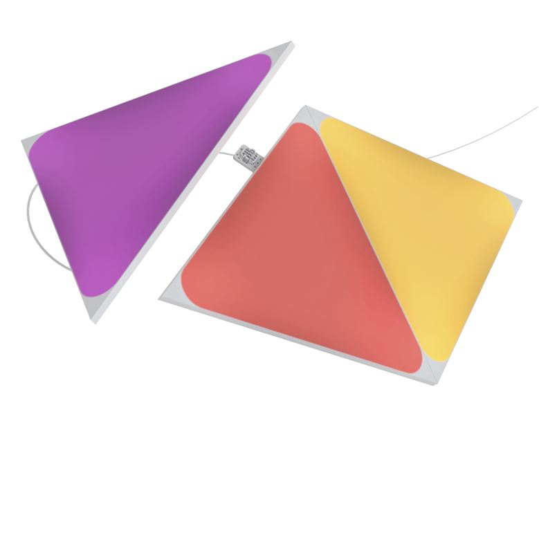 Pachet extensie 3 panouri Nanoleaf Shapes Triangles Expansion Pack
