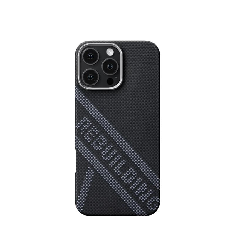 Husă Pitaka Tactile Woven, Re-TROS Rebuilding — iPhone 16 Pro
