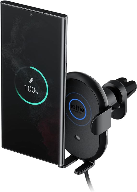 Suport Telefon Auto iOttie AutoSense 2 cu încărcare wireless, pentru grila de ventilație