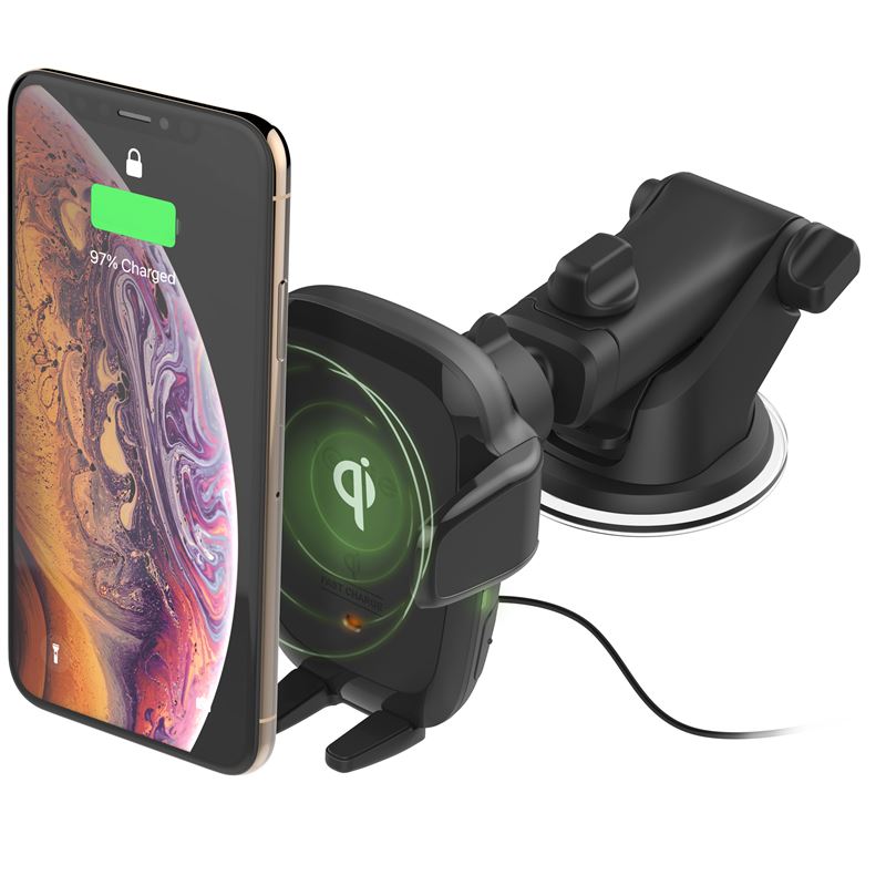Suport Telefon Auto iOttie AutoSense cu încărcare wireless, pentru bord