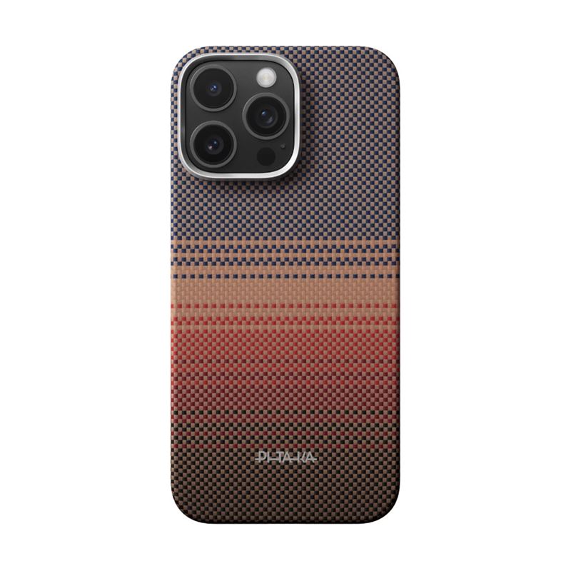 Husă Pitaka Ultra-Slim, Sunset (PitaTap) — iPhone 16 Pro