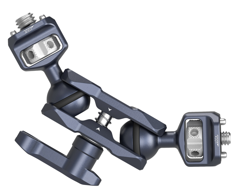 SmallRig 3874 Magic Arm with Dual Ball heads (1/4"-20 Screw and ARRI Locating Screw)