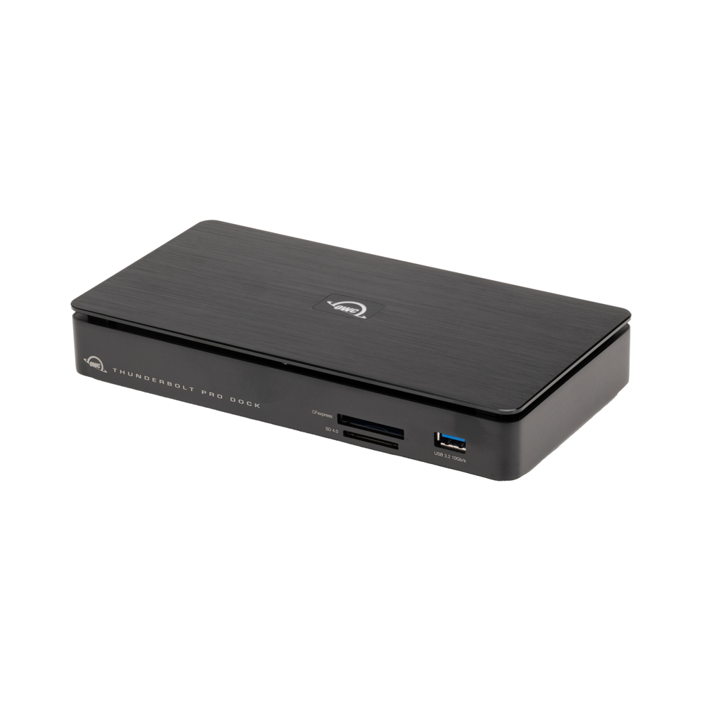 OWC Dock Thunderbolt 3 Pro Dock feat. 10G Ethernet, CFexpress & SD card readers, Thunderbolt (USB-C)