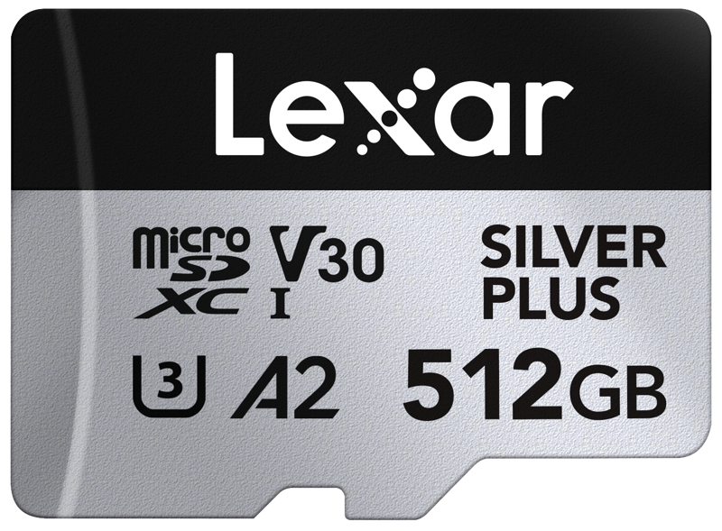 Lexar microSDXC Silver Plus 1066x UHS-I/U3/A2/4K R205/W150 (V30) 512GB