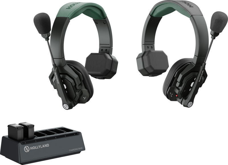 Hollyland Solidcom SE Pro- 2 Person Noise Canceling Headset Intercom