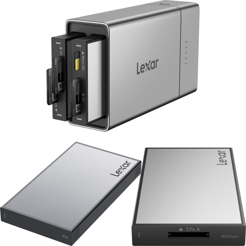 Lexar Professional Workflow Go I with CFexpress 4.0 Type A reader and 2TB SSD