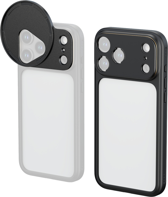 SmallRig 5790 FilMov Lightweight Photography Bumper Case for iPhone 17 Pro Black