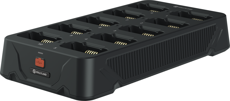 Hollyland Solidcom BPK01 10-Slot Battery Charging Base