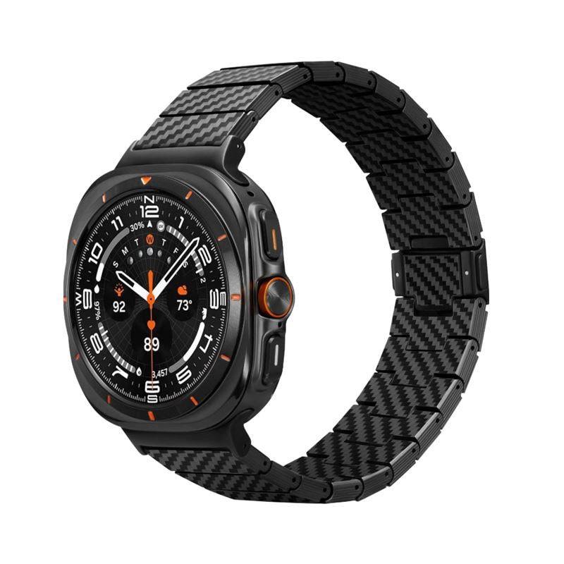 Curea Pitaka din fibră de carbon, black — Galaxy Watch, Galaxy Watch Ultra