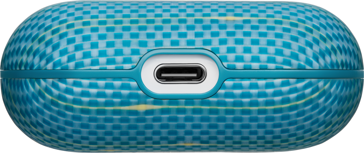 Husă Pitaka Aramid Fiber Magnetic, Lucid Blue — AirPods Pro 3