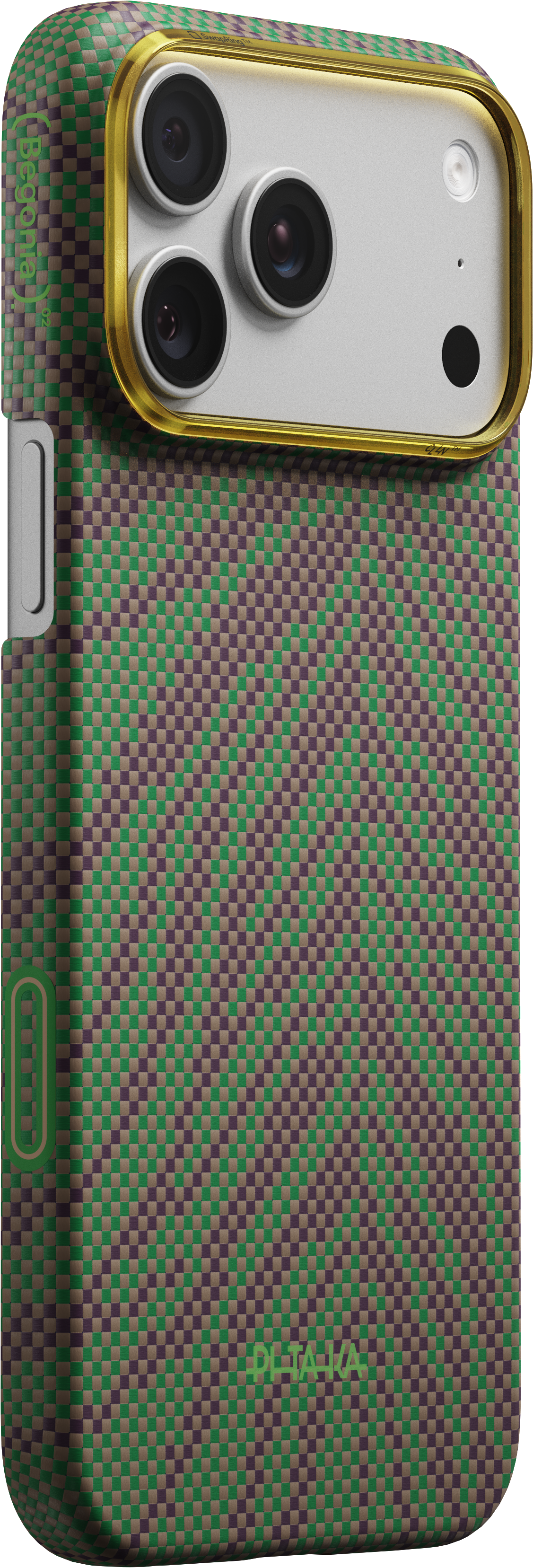 Husă Pitaka Edge Case Breath of Veins, Sprout Surge — iPhone 17 Pro Max
