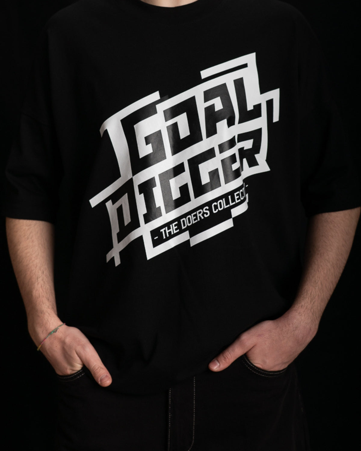 Tricou Premium Bumbac, Imprimeu “Goal Digger”