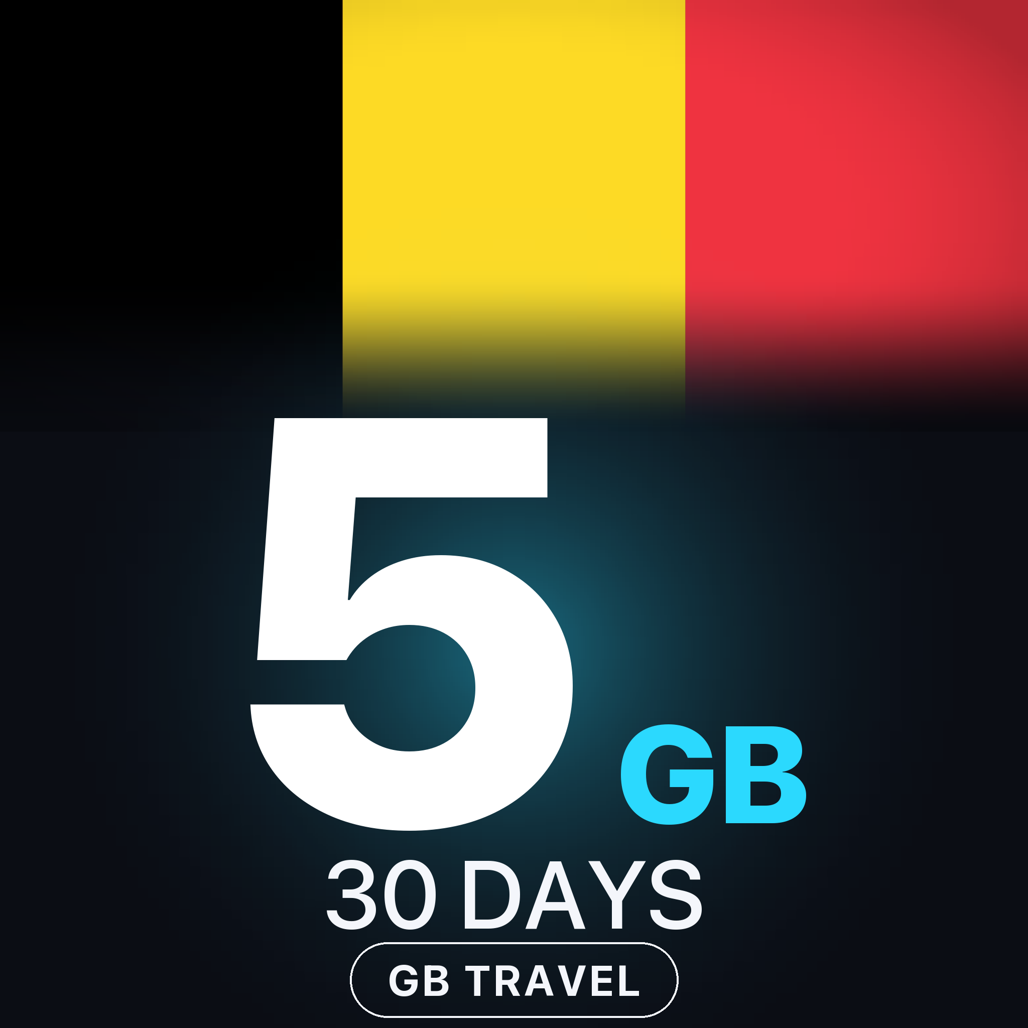 eSIM Belgia 5 GB, 30 DAYS — GB Travel