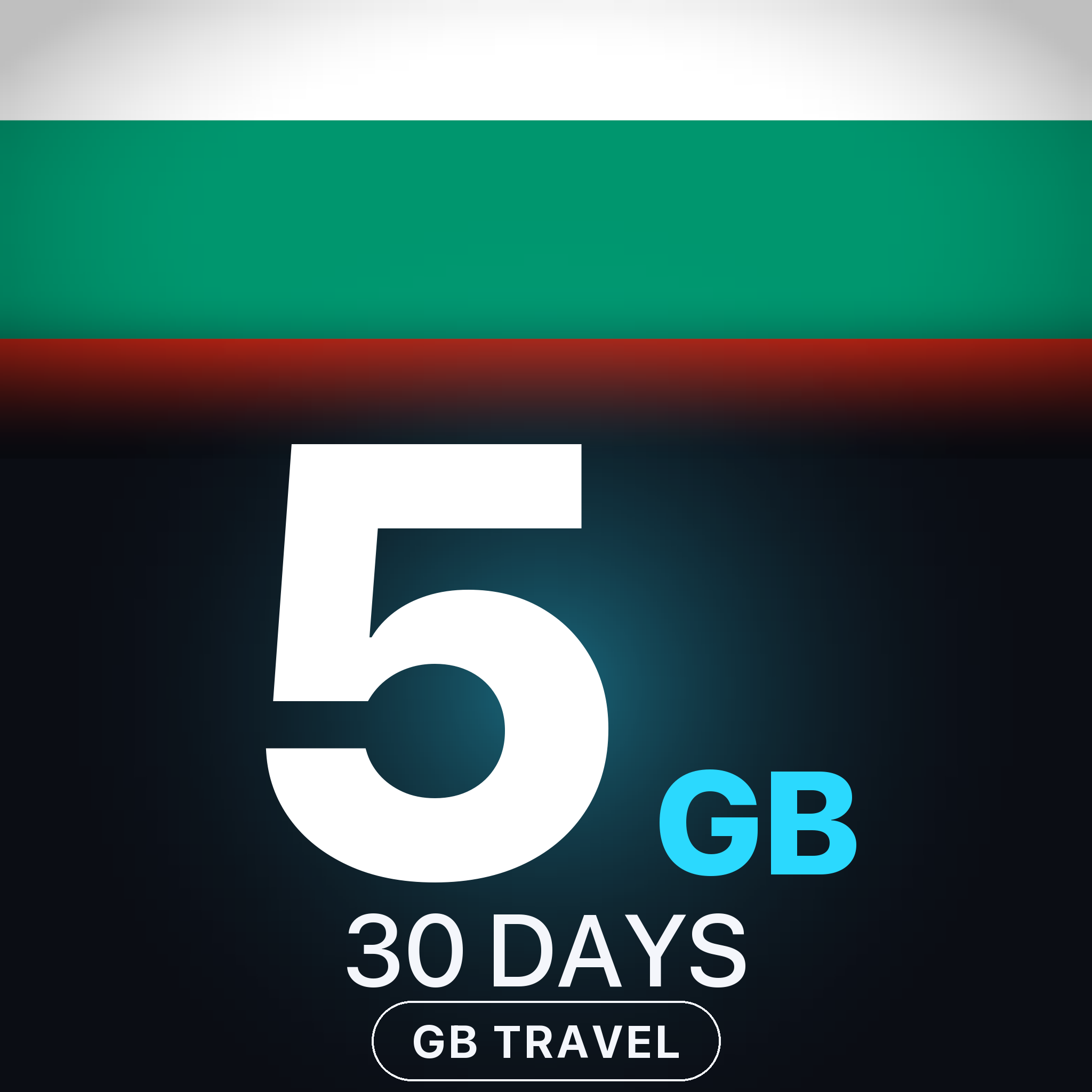 eSIM Bulgaria 5 GB, 30 DAYS — GB Travel