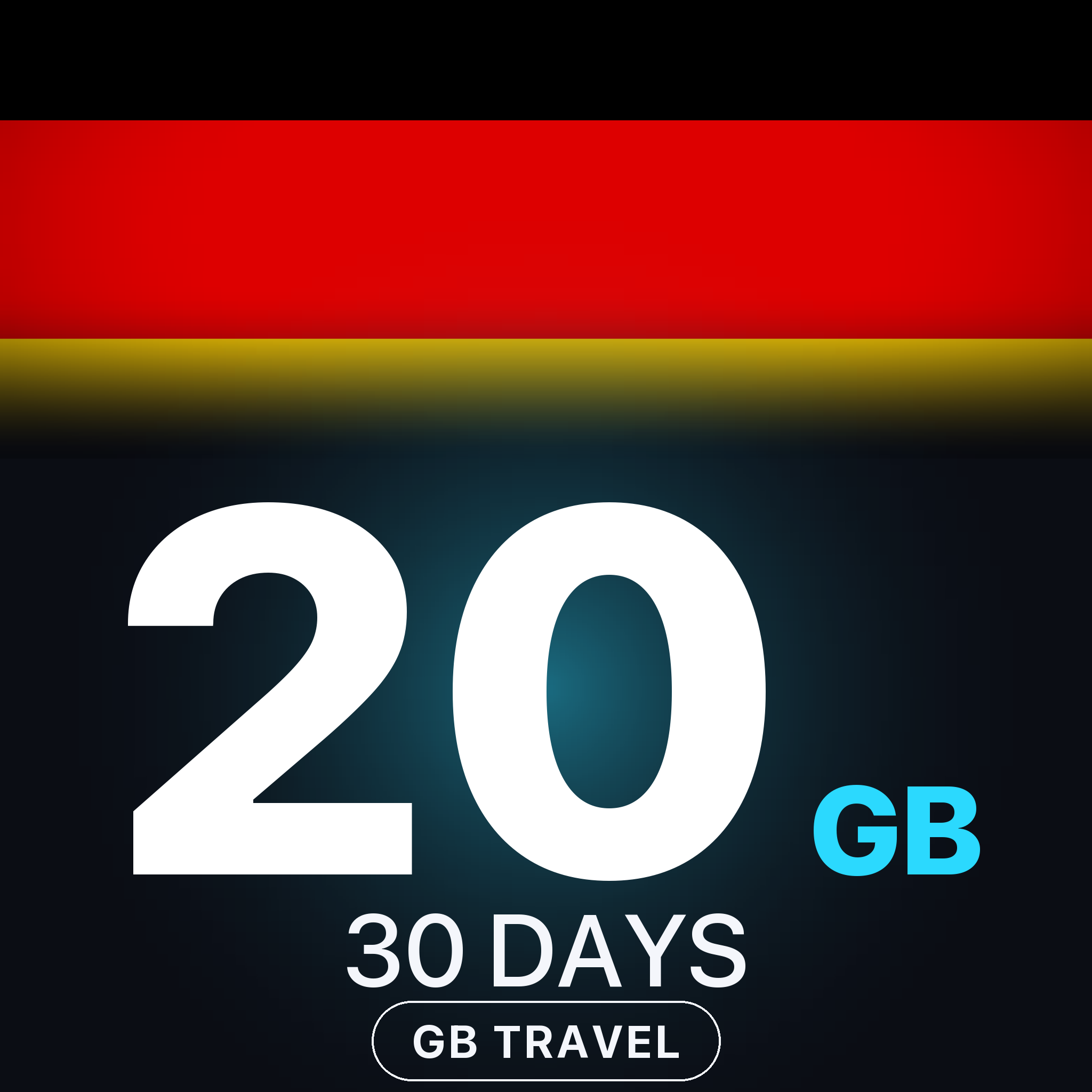 eSIM Germania 20 GB, 30 DAYS — GB Travel