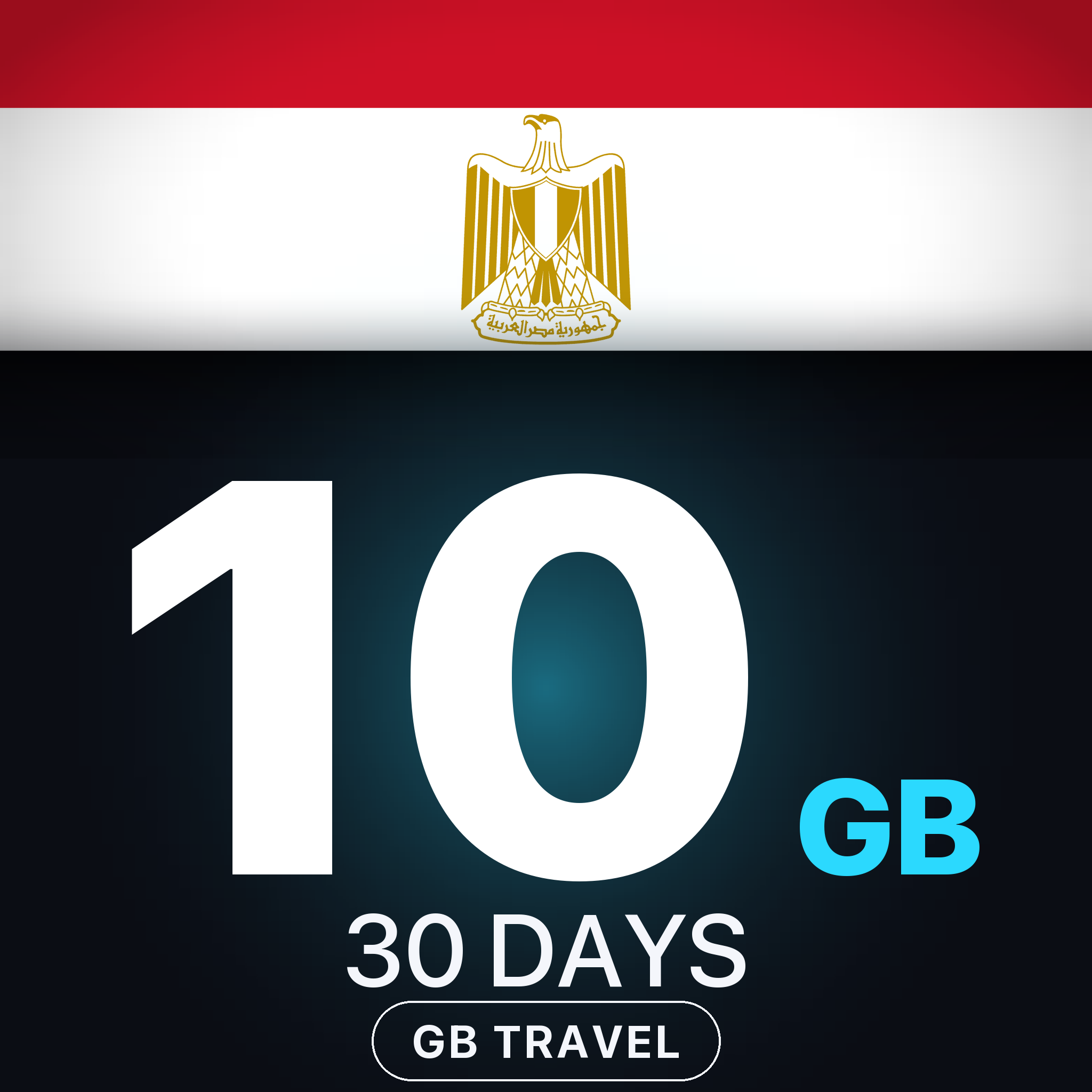 eSIM Egipt 10 GB, 30 DAYS — GB Travel