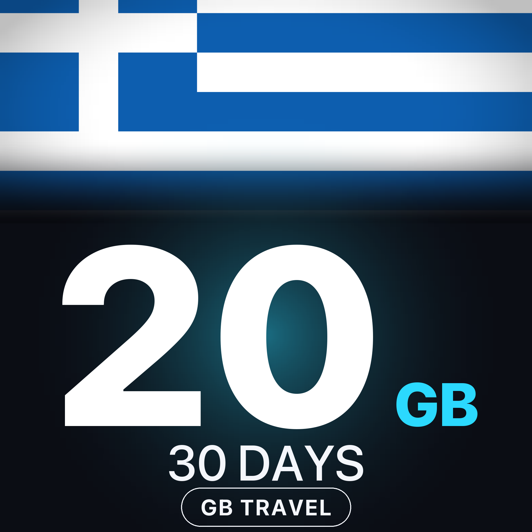 eSIM Grecia 20 GB, 30 DAYS — GB Travel