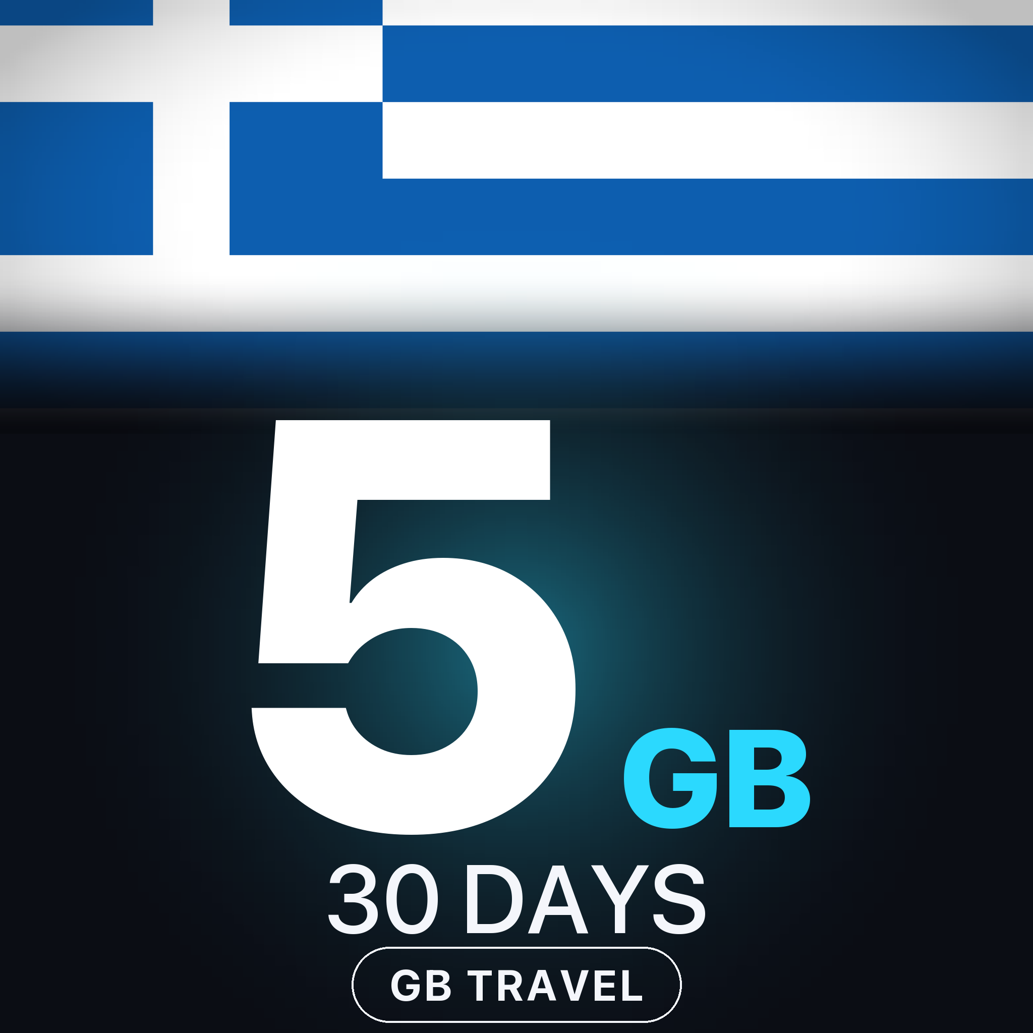 eSIM Grecia 5 GB, 30 DAYS — GB Travel