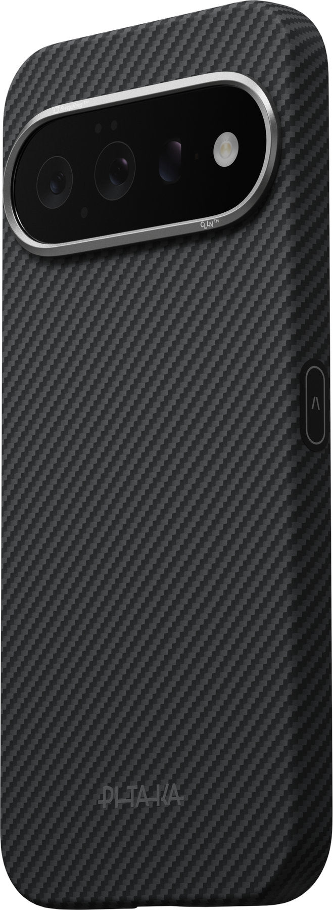 Husă Pitaka Edge Case, Black/Grey Twill — Google Pixel 11