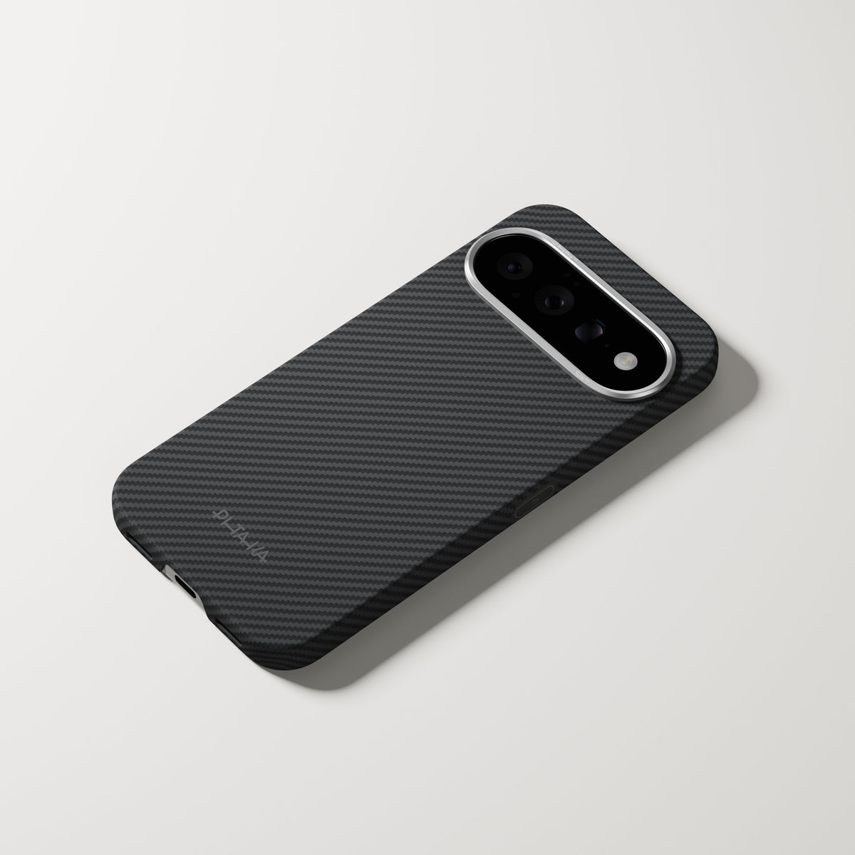 Husă Pitaka Edge Case, Black/Grey Twill — Google Pixel 11 Pro XL