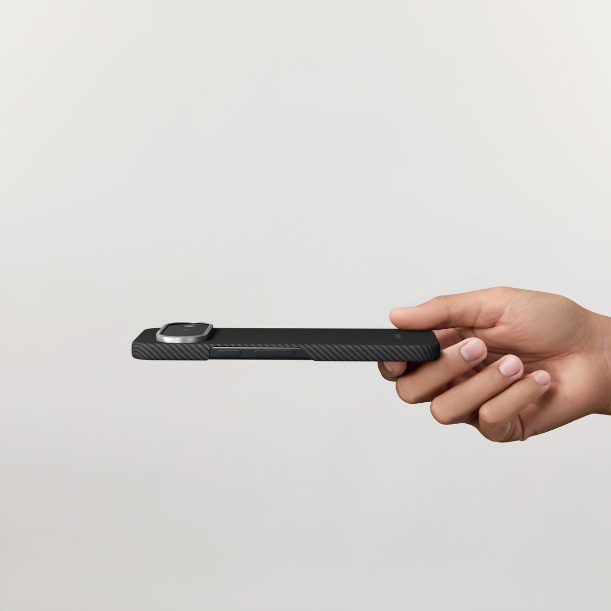 Husă Pitaka Edge Case, Black/Grey Twill — Google Pixel 11 Pro XL