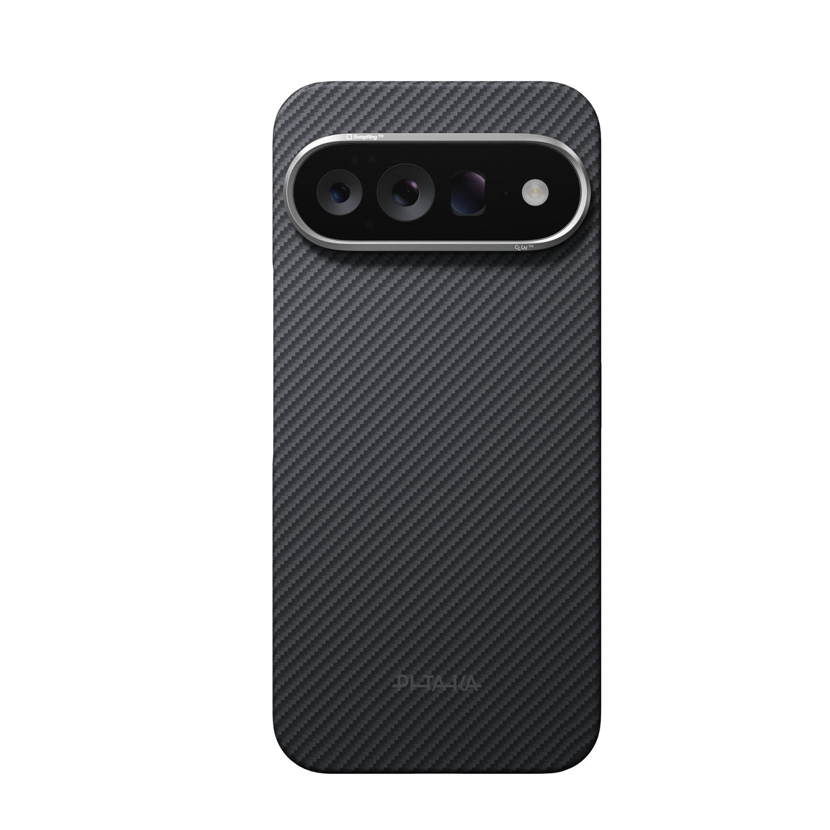 Husă Pitaka Edge Case, Black/Grey Twill — Google Pixel 11 Pro XL