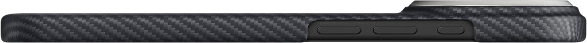 Husă Pitaka Ultra-Slim, Black/Grey — iPhone 17 Pro