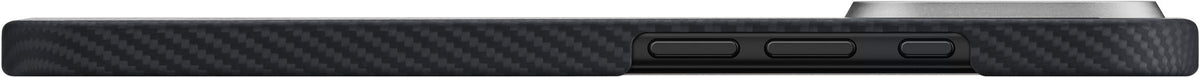 Husă Pitaka Ultra-Slim, Black/Grey — iPhone 17