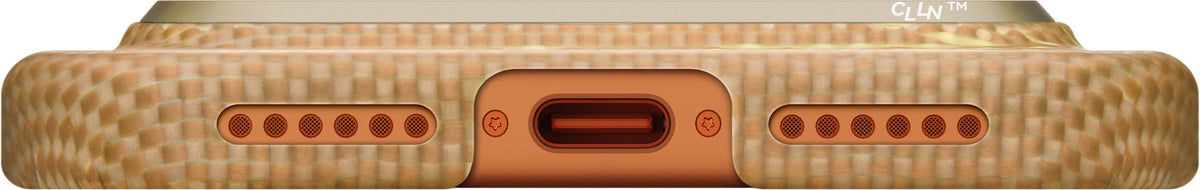 Husă Pitaka Ultra-Slim, Golden Glint — iPhone 17 Pro Max