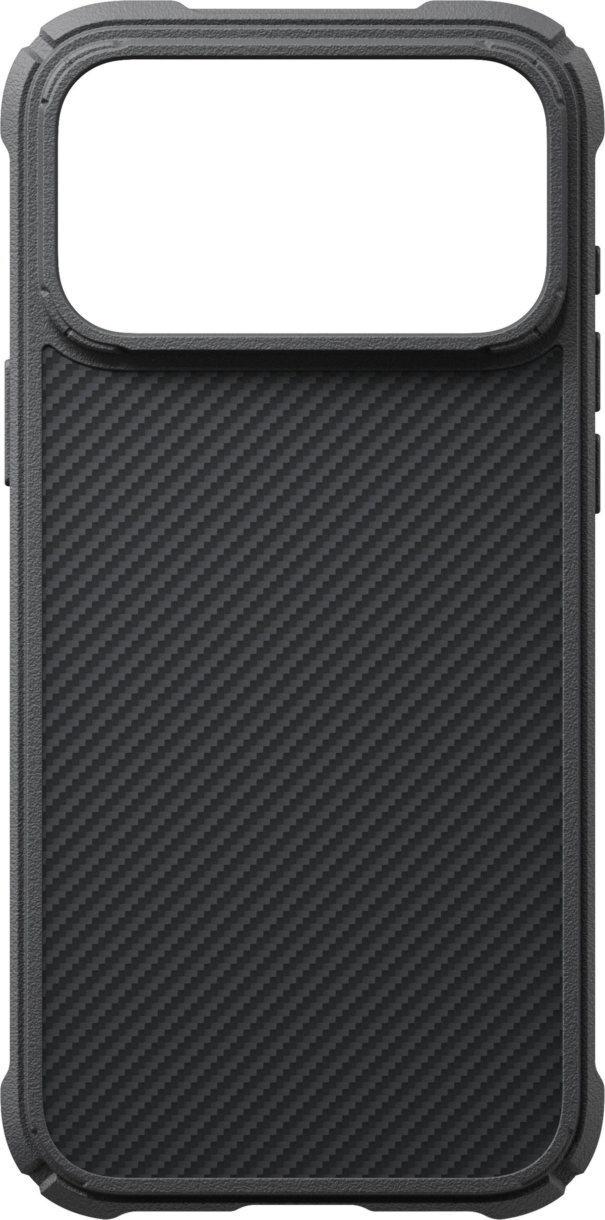 Husă Pitaka Cairn, Black/Grey Twill — iPhone 18/17 Pro Max